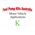 Fuel Pump Kits alphabetical beginning with K 